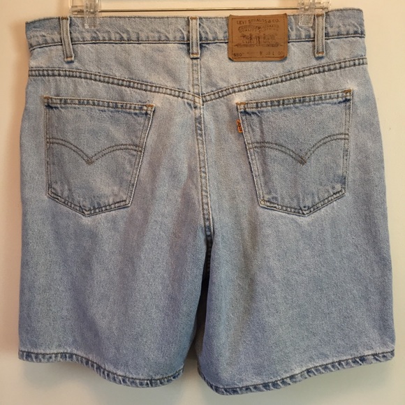 levi's 550 jean shorts